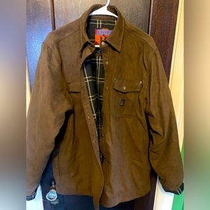 Dixxon Cody- Brown Suade jacket L like new